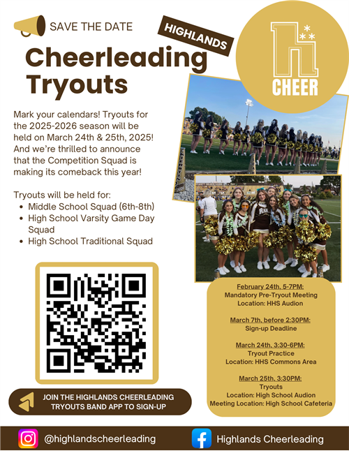 cheer tryouts